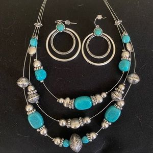 Chico’s Necklace and Earrings